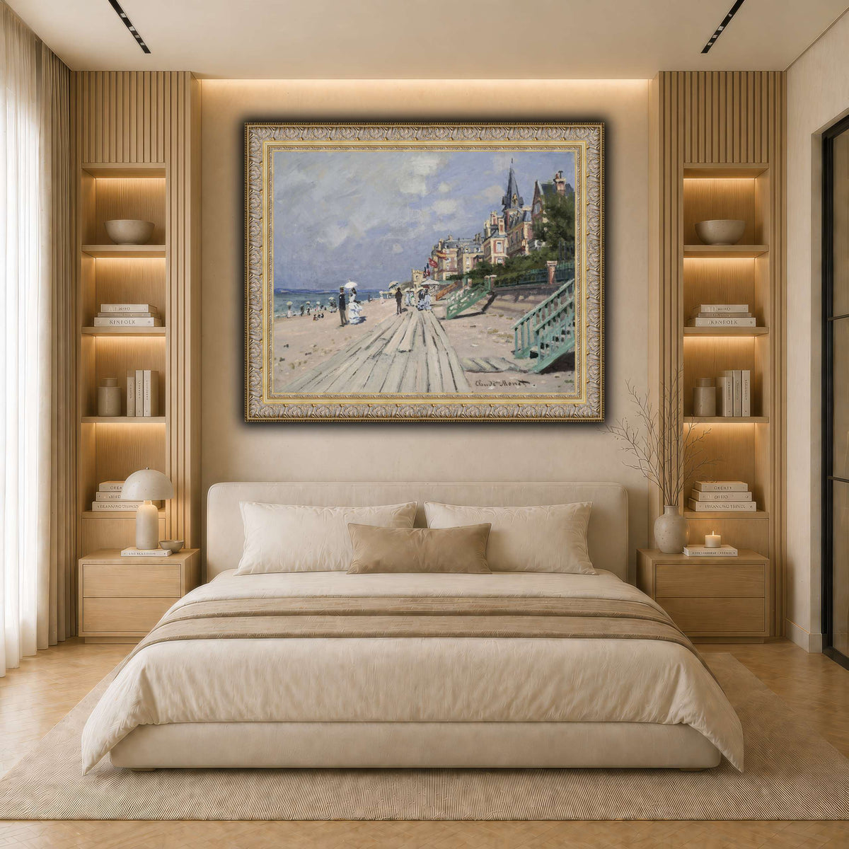 The_Beach_at_Trouville_1948 light neutral- bedroom