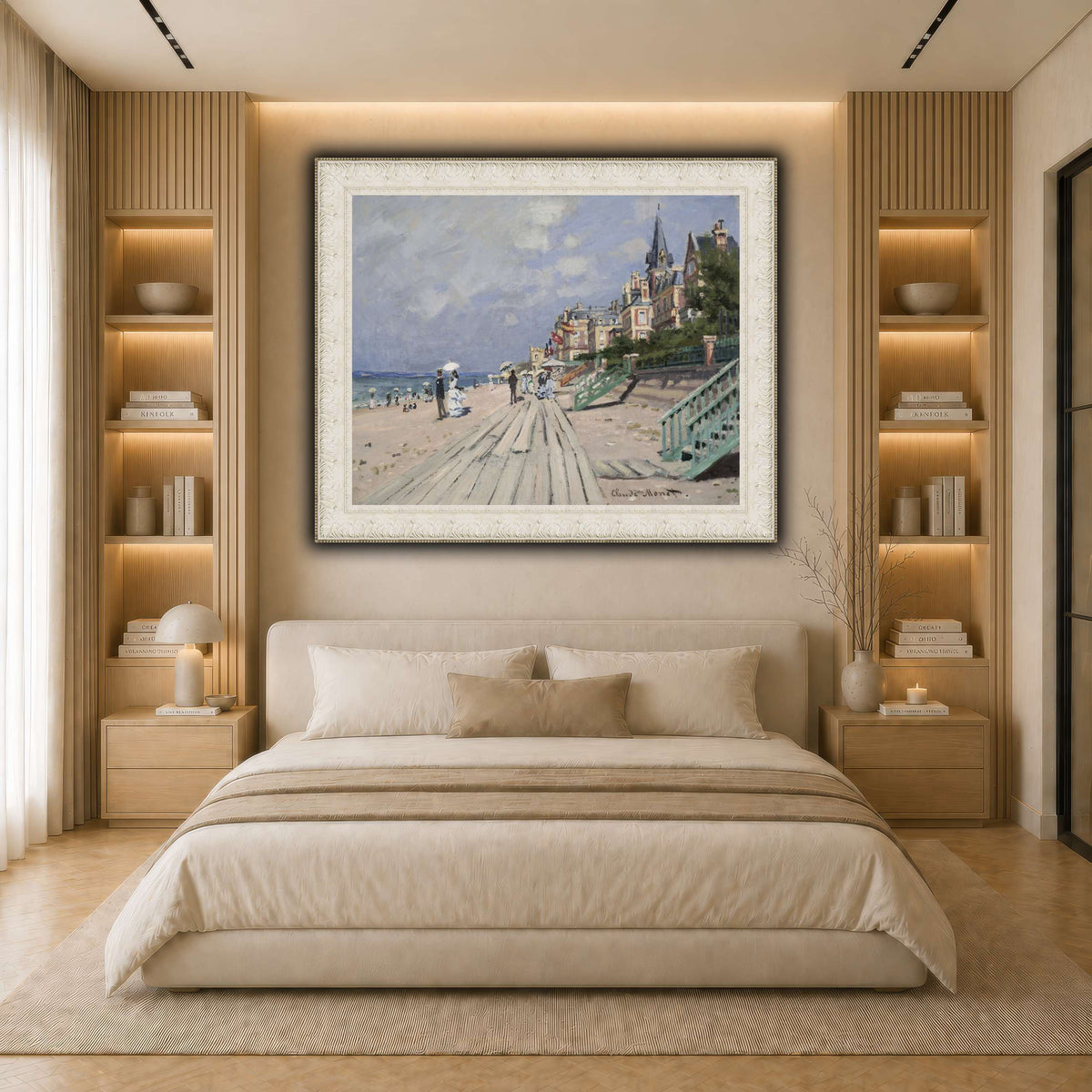 The_Beach_at_Trouville_1948 light neutral- bedroom