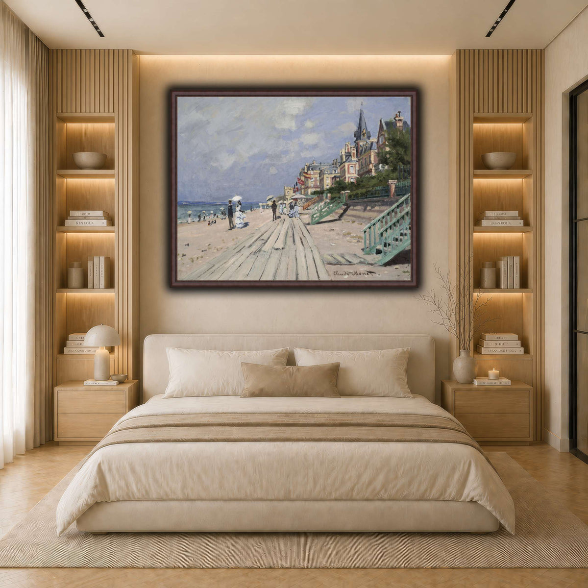 The_Beach_at_Trouville_1948 light neutral- bedroom