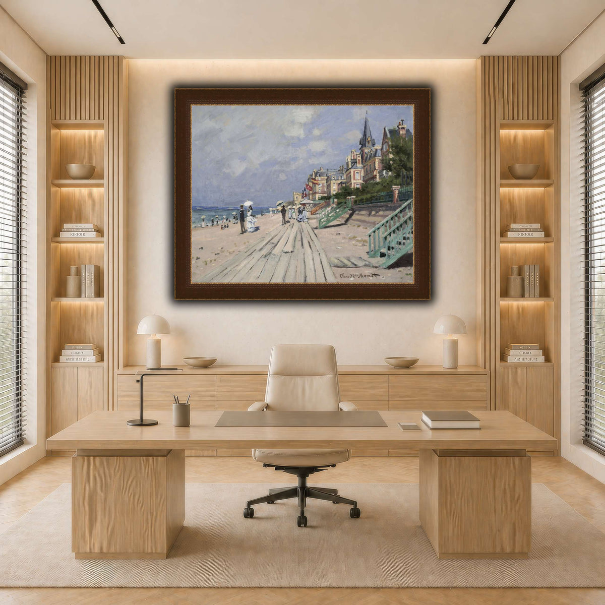 The_Beach_at_Trouville_1948 light neutral-office