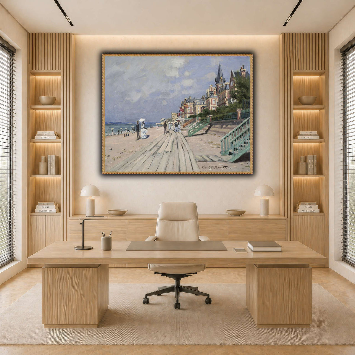The_Beach_at_Trouville_1948 light neutral-office