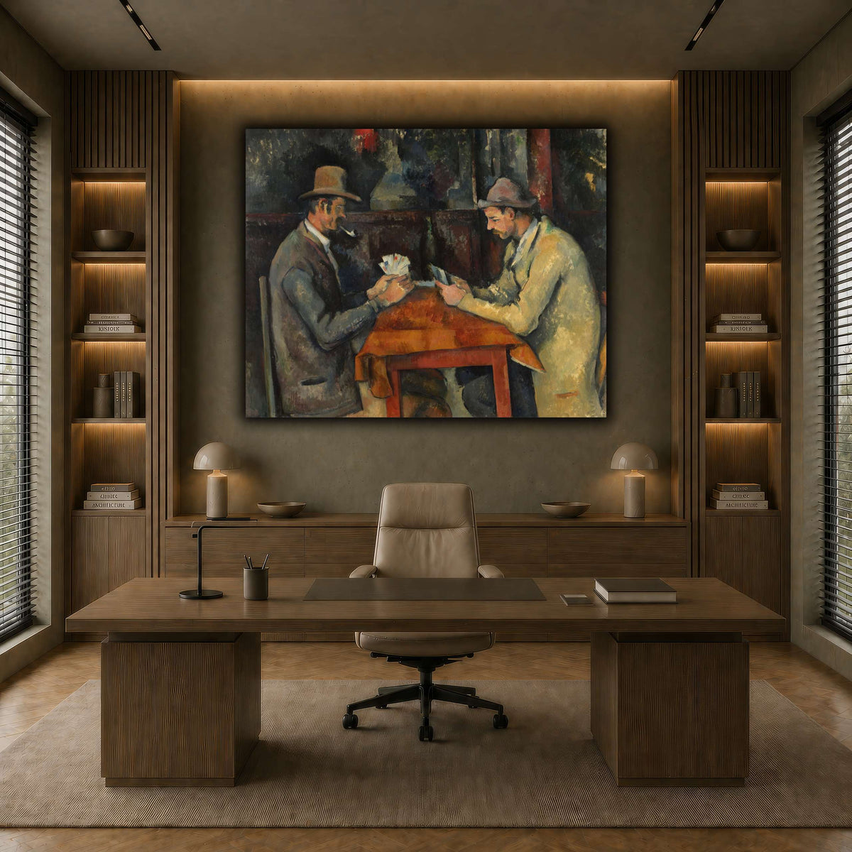 The_Card_Players_by_Paul_Cezanne earth-office