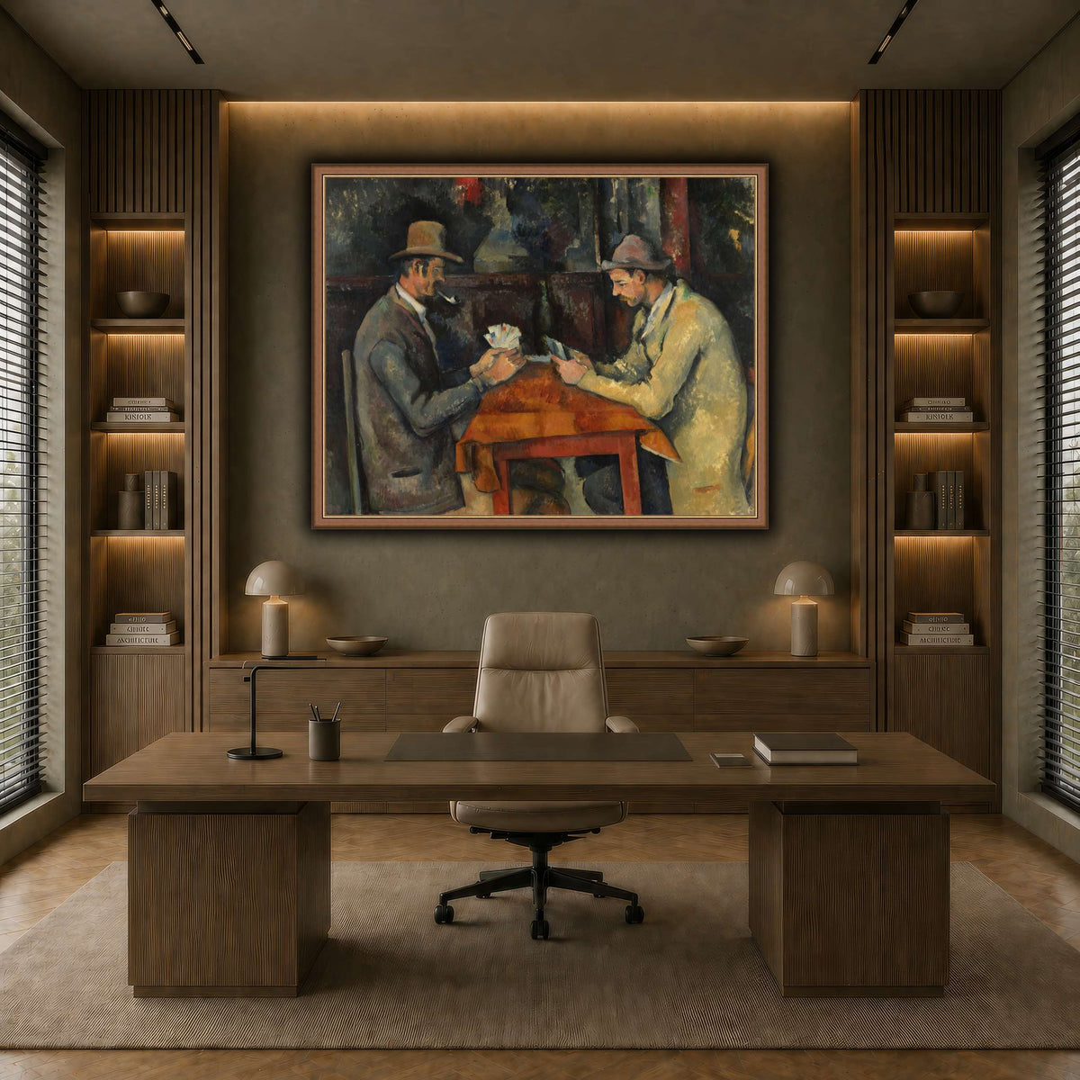 The_Card_Players_by_Paul_Cezanne earth-office