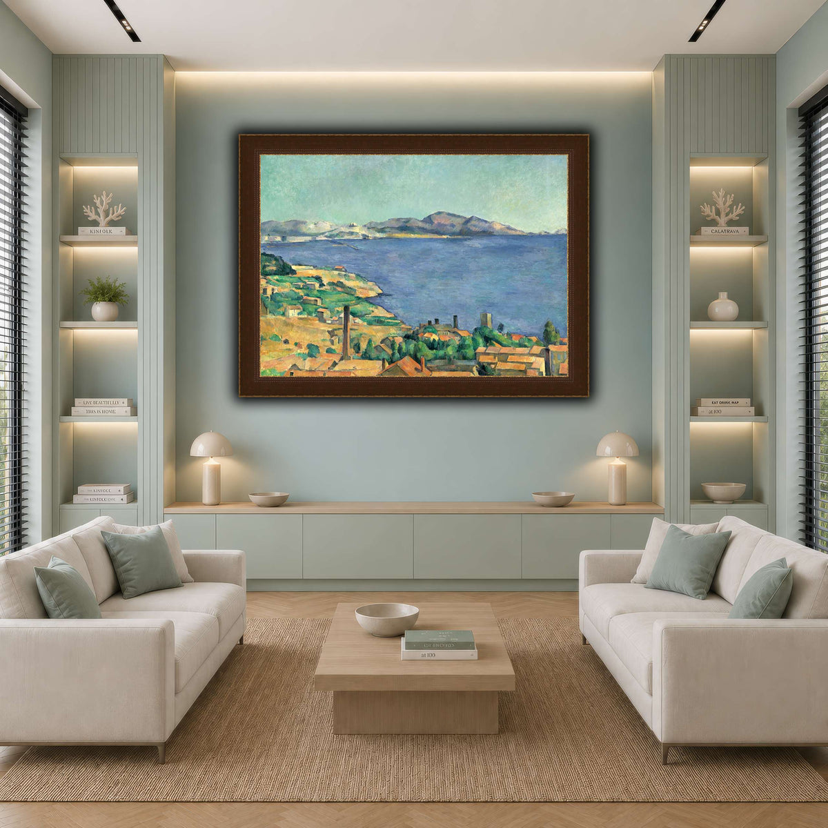 The_Gulf_of_Marseilles_Seen_from_L'Estaque_Paul_Cezanne cool-living room