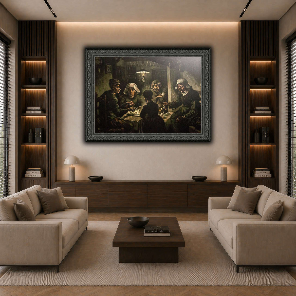 The_Potato_Eaters dark neutral-living room