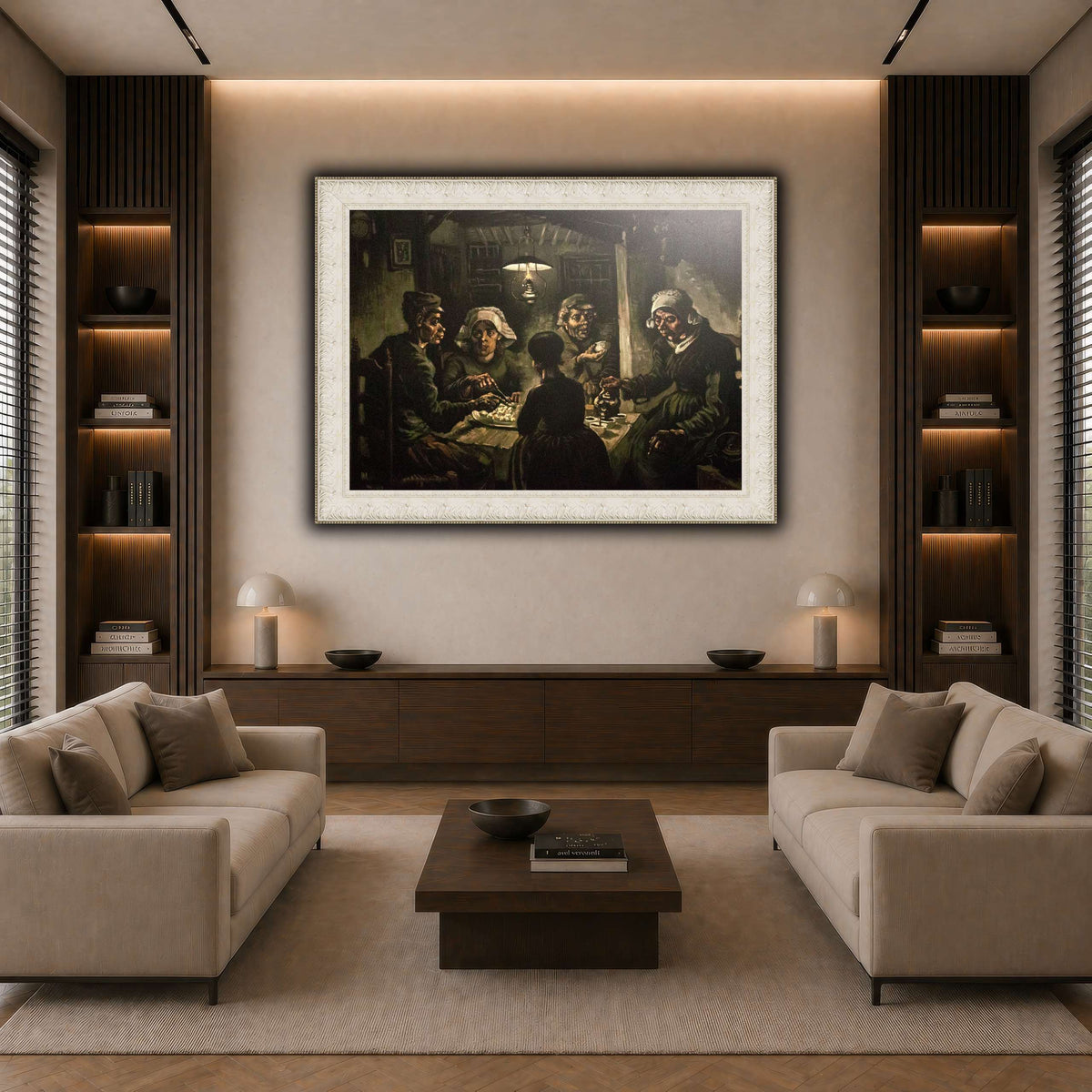 The_Potato_Eaters dark neutral-living room