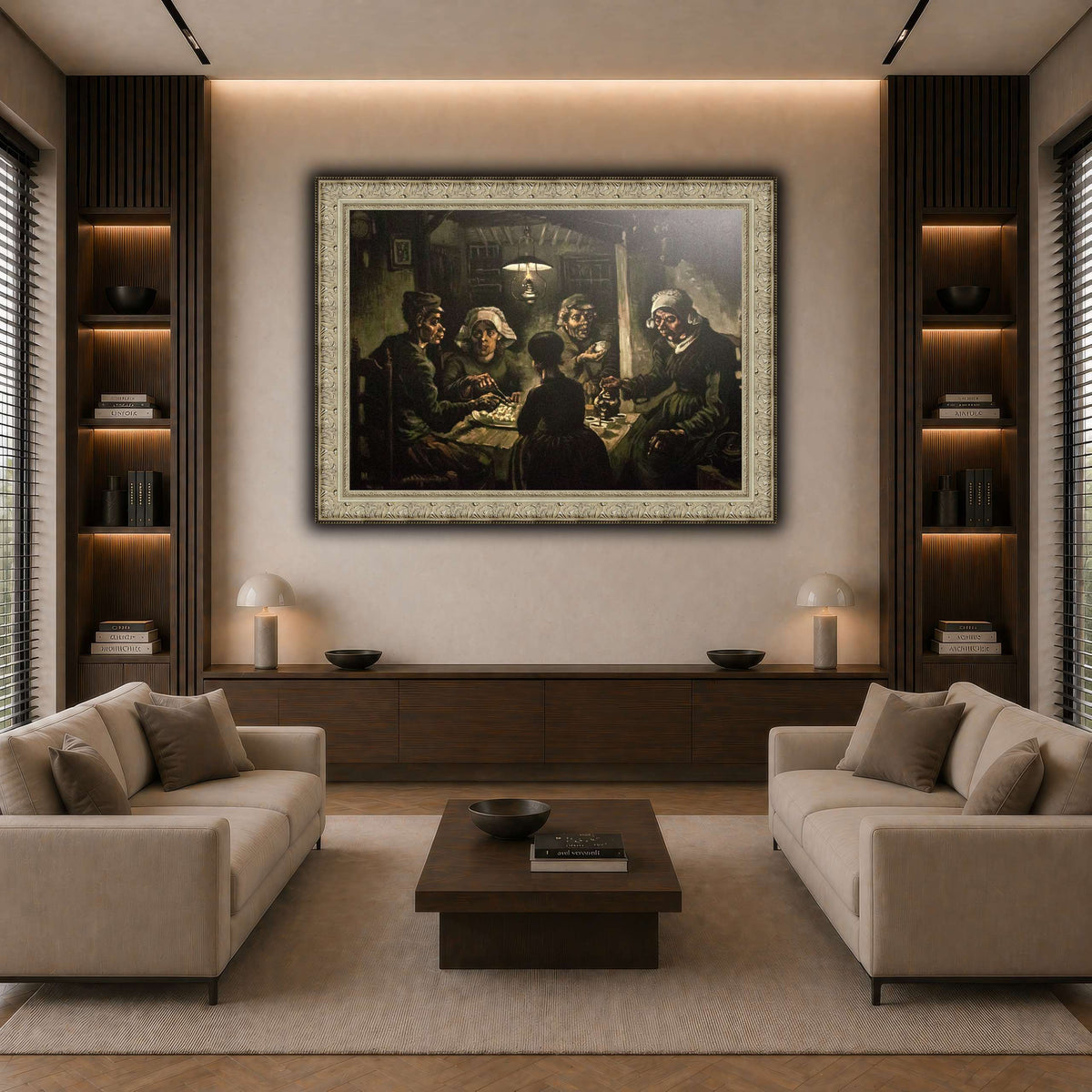 The_Potato_Eaters dark neutral-living room