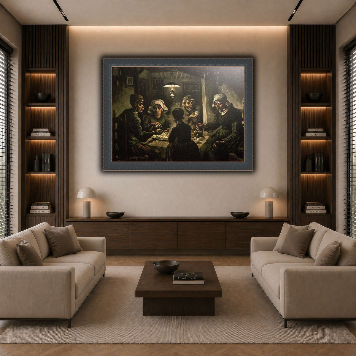The_Potato_Eaters dark neutral-living room
