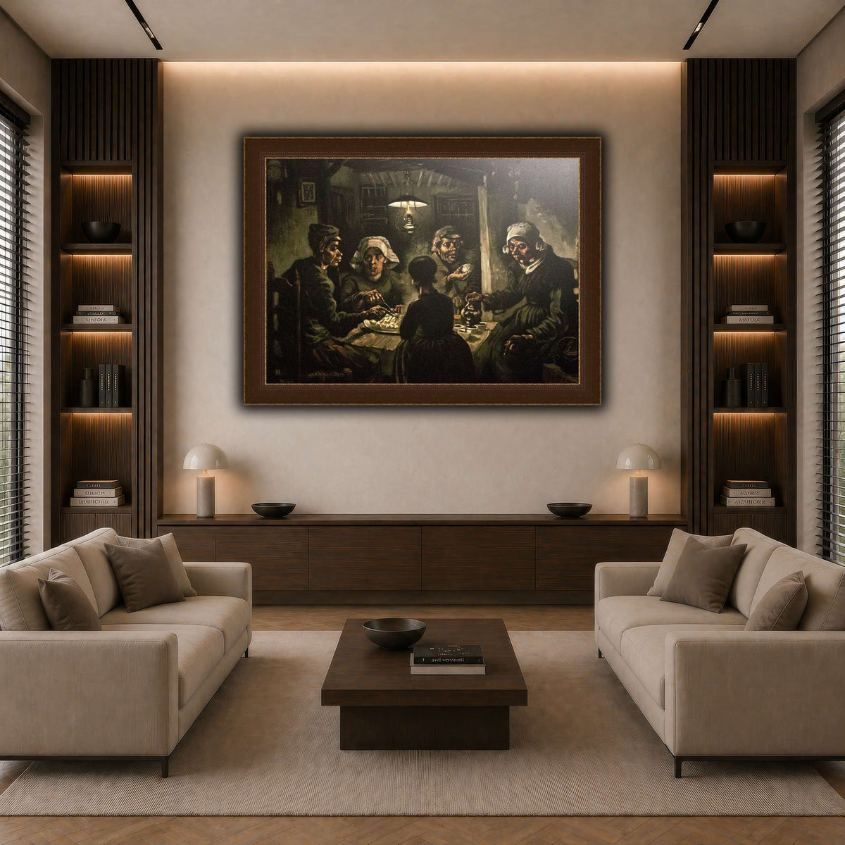 The_Potato_Eaters dark neutral-living room