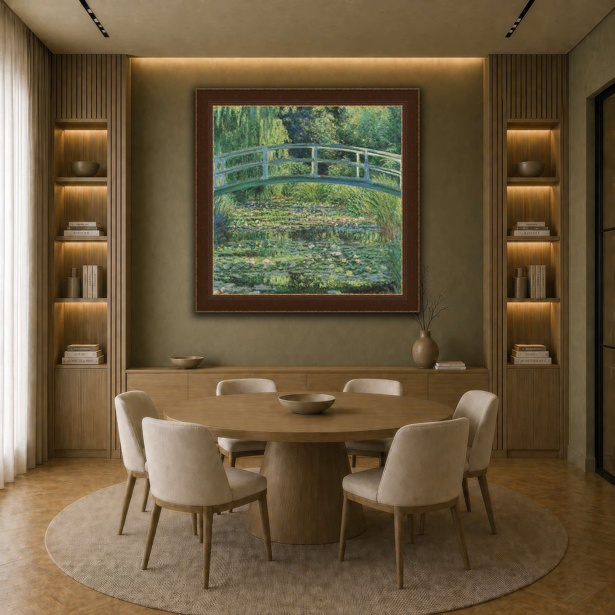 The_Water-Lily_Pond earth-dining room