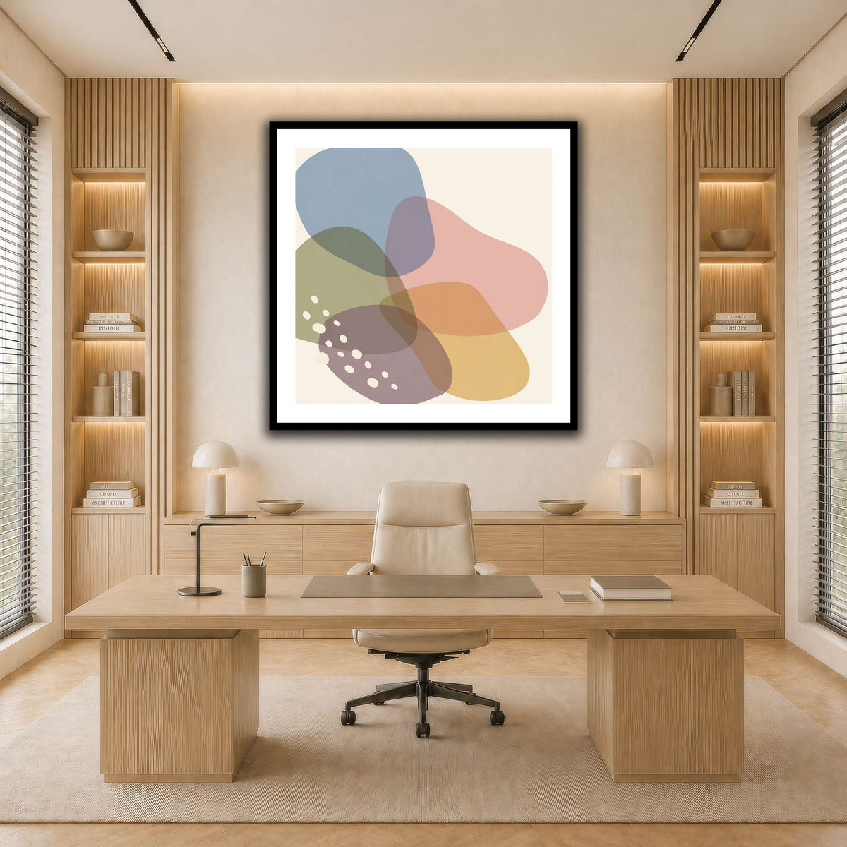 Translucent Polygon Constellation-2 light neutral-office