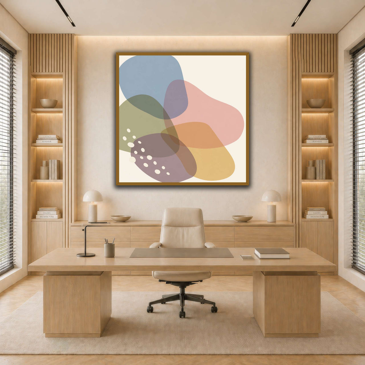 Translucent Polygon Constellation-2 light neutral-office