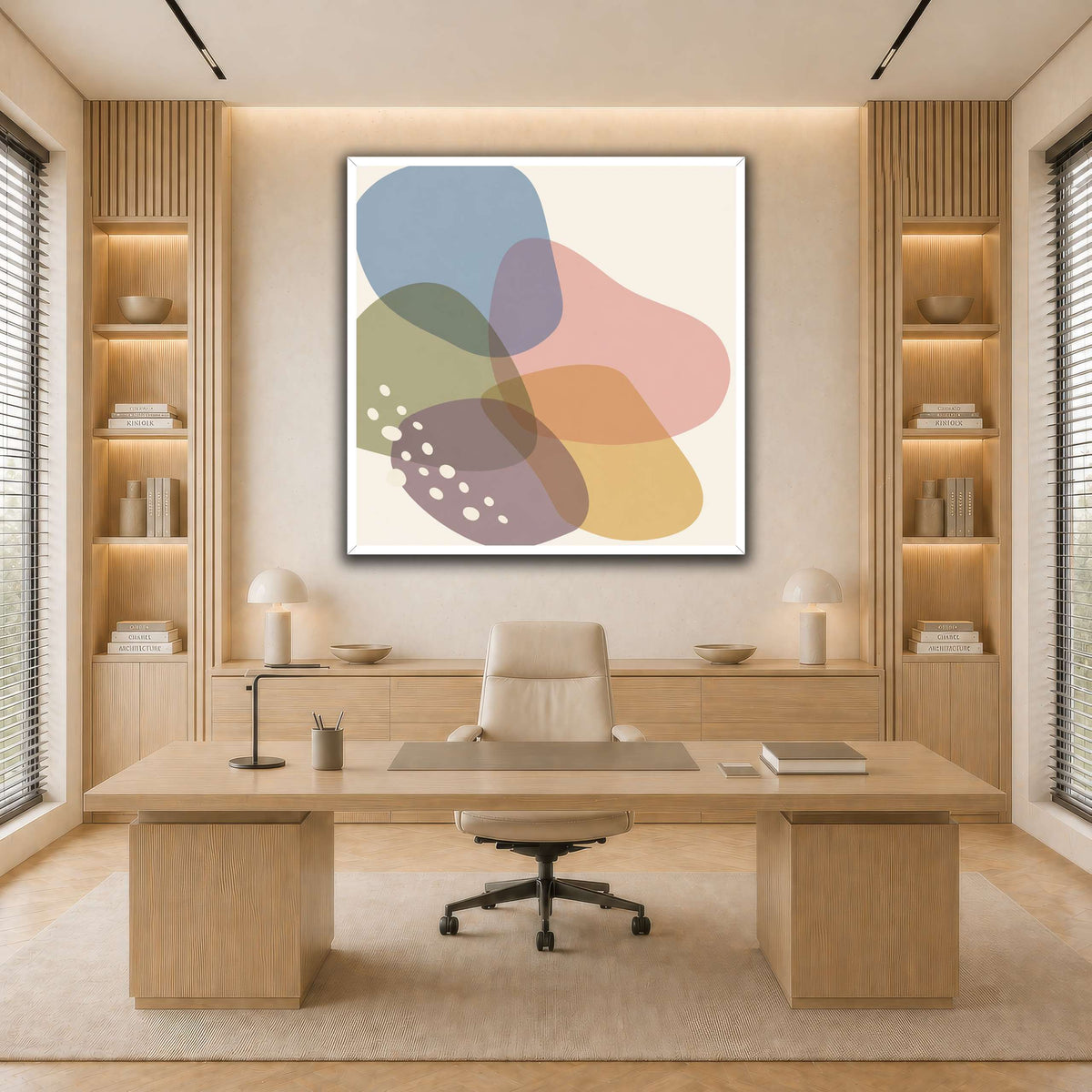 Translucent Polygon Constellation-2 light neutral-office