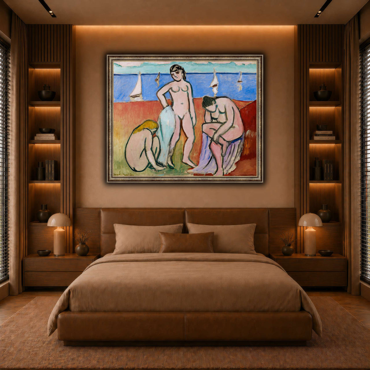 Trois_baigneuses,_par_Henri_Matisse warm-bedroom