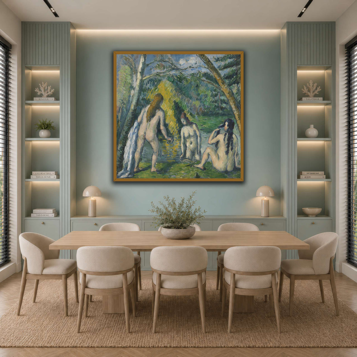 Trois_baigneuses_by_Paul_Cezanne cool-dining