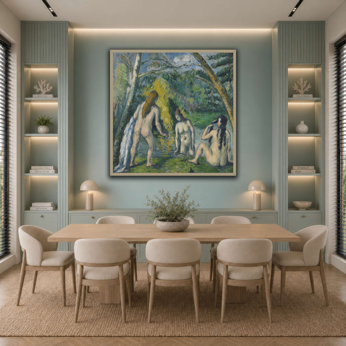 Trois_baigneuses_by_Paul_Cezanne cool-dining