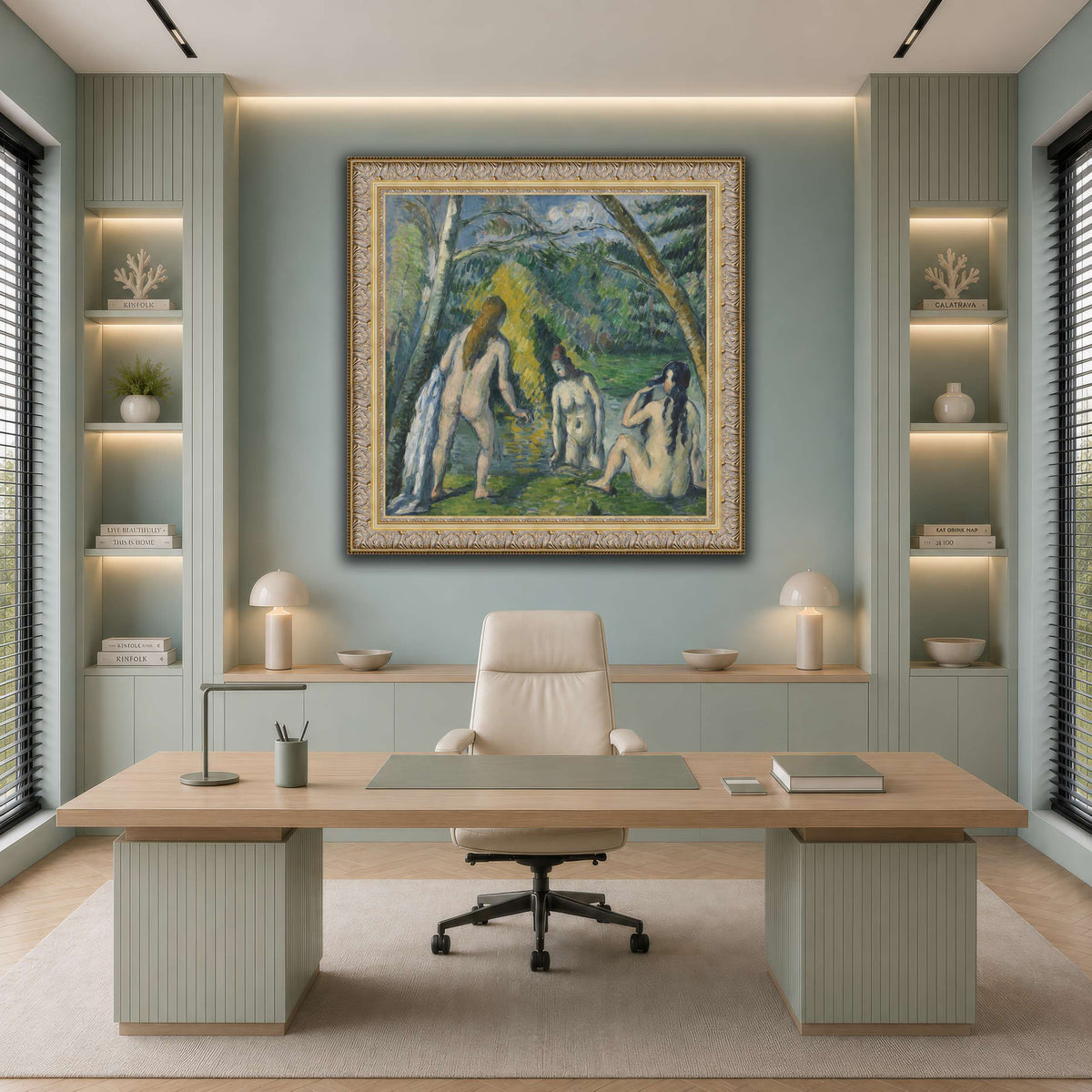 Trois_baigneuses_by_Paul_Cezanne cool-office