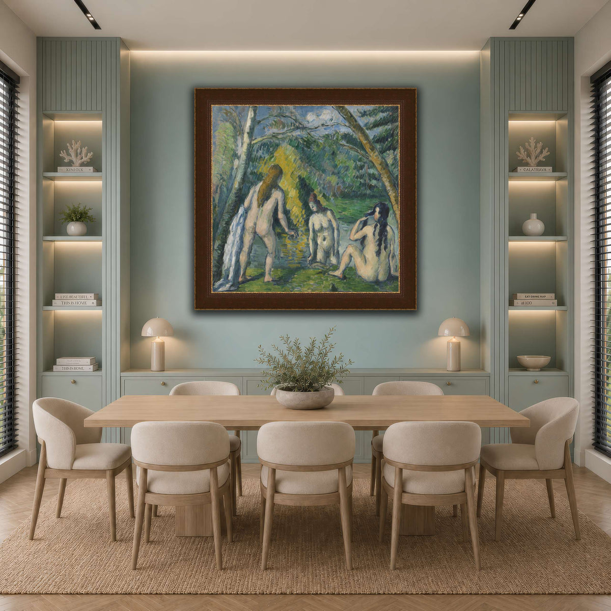 Trois_baigneuses_by_Paul_Cezanne cool-dining