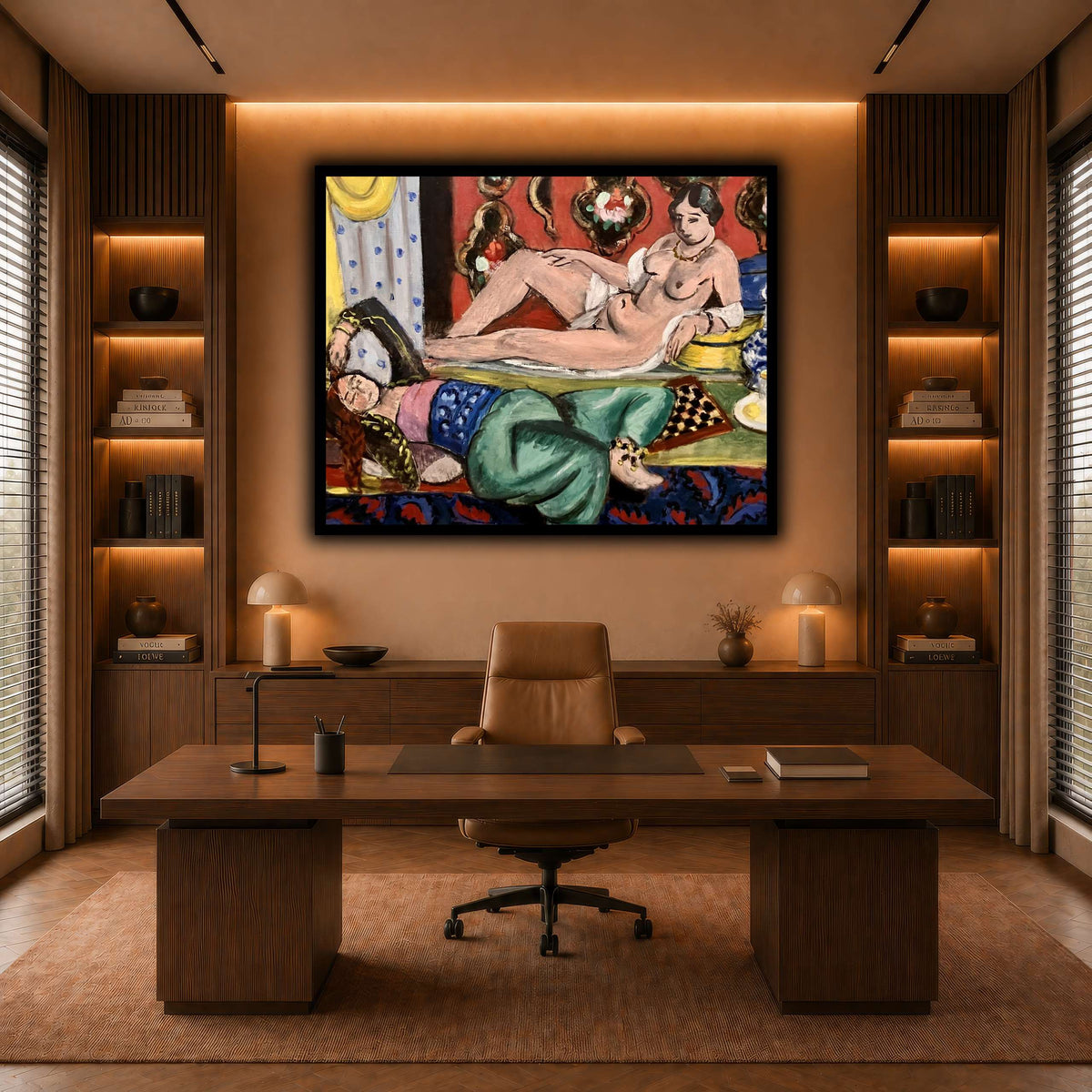 Two_Odalisques_Henri_Matisse warm-office