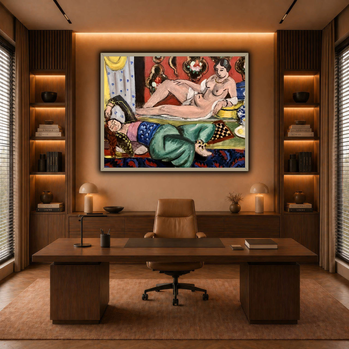 Two_Odalisques_Henri_Matisse warm-office