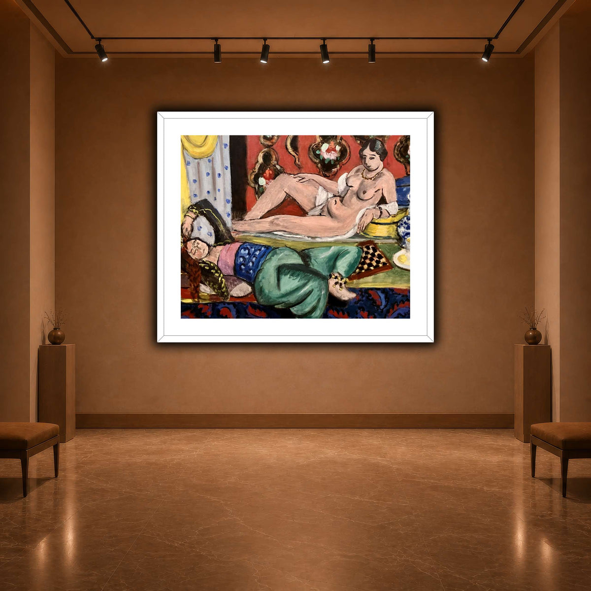 Two_Odalisques_Henri_Matisse warm-agallery