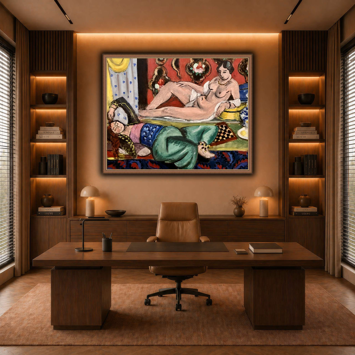 Two_Odalisques_Henri_Matisse warm-office