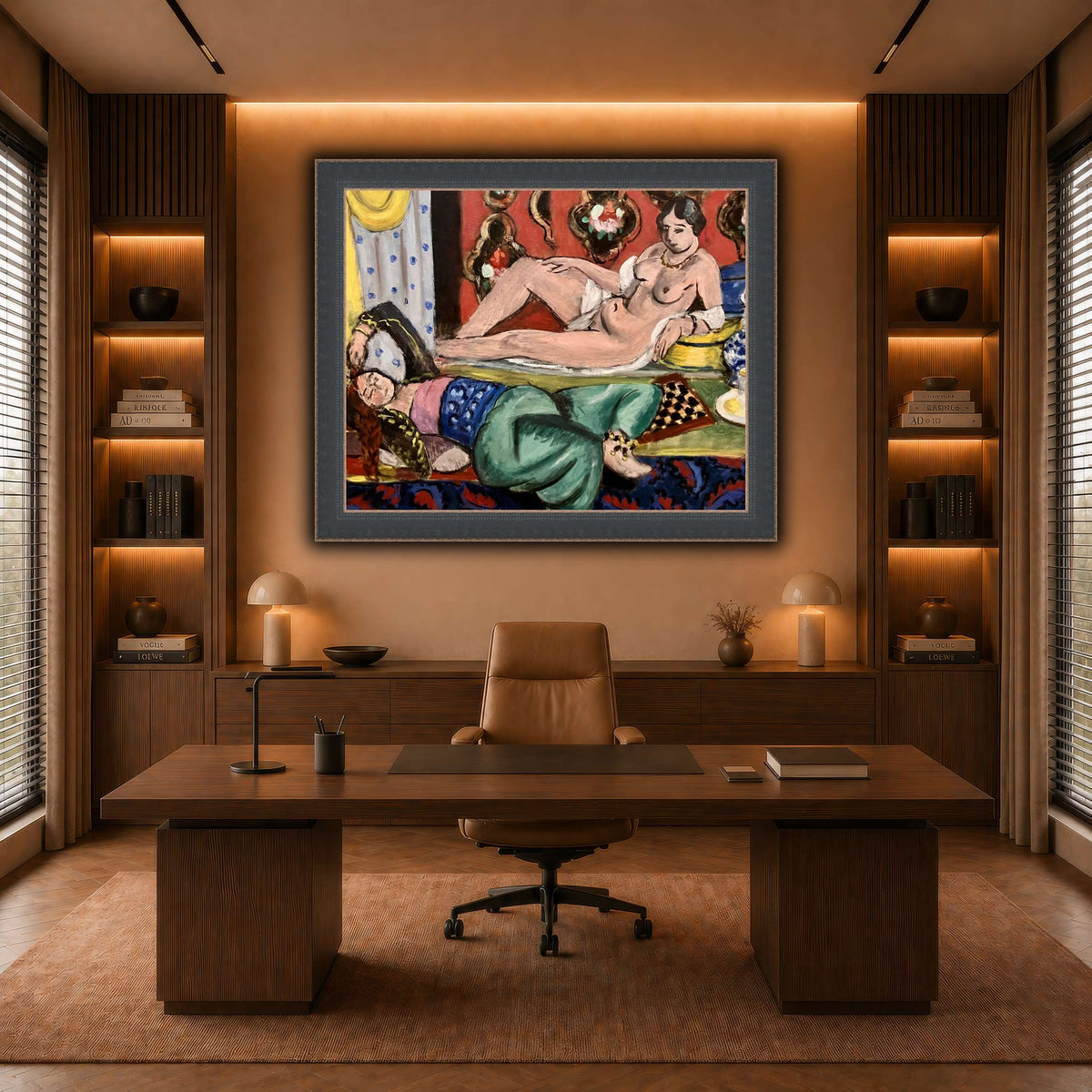 Two_Odalisques_Henri_Matisse warm-office