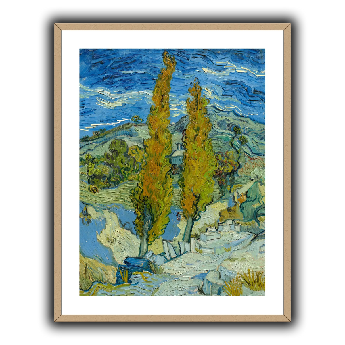 Two_Poplars_in_the_Alpilles