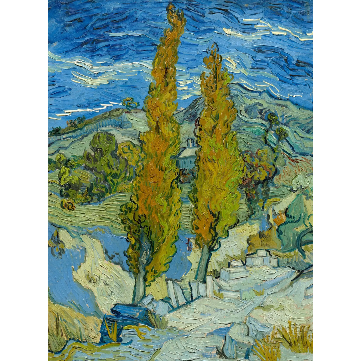 Two_Poplars_in_the_Alpilles