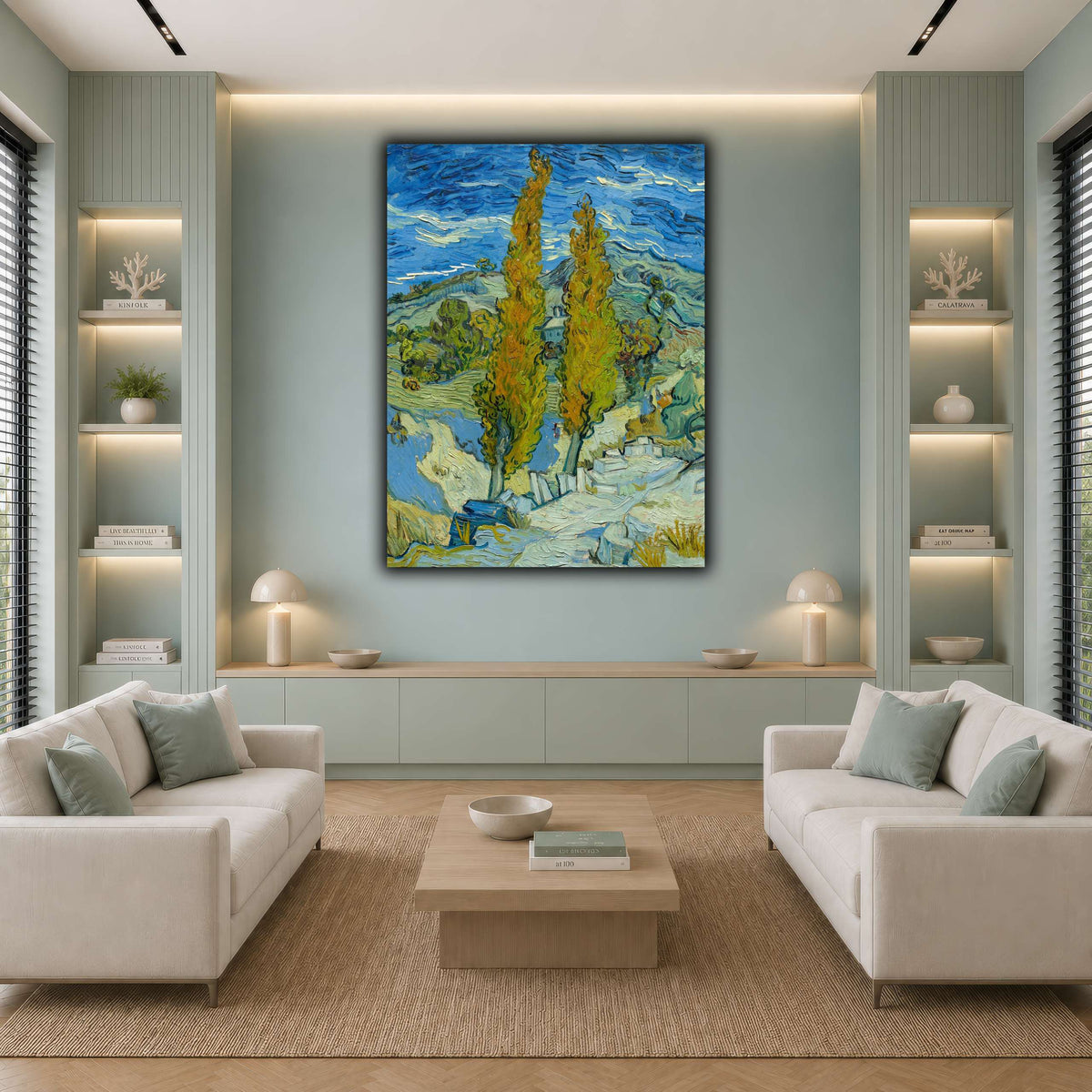 Two_Poplars_in_the_Alpilles cool-living room