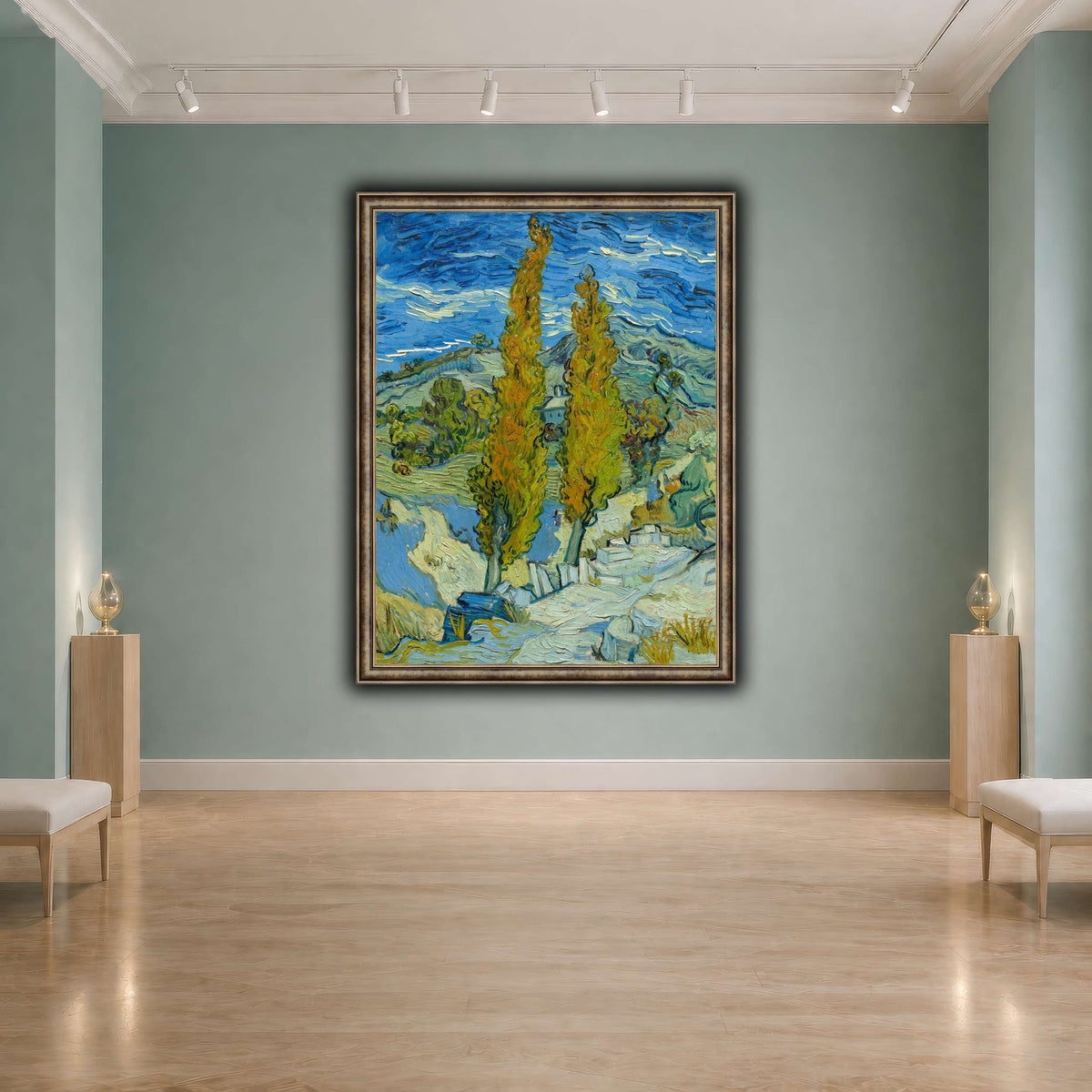 Two_Poplars_in_the_Alpilles cool-agallery