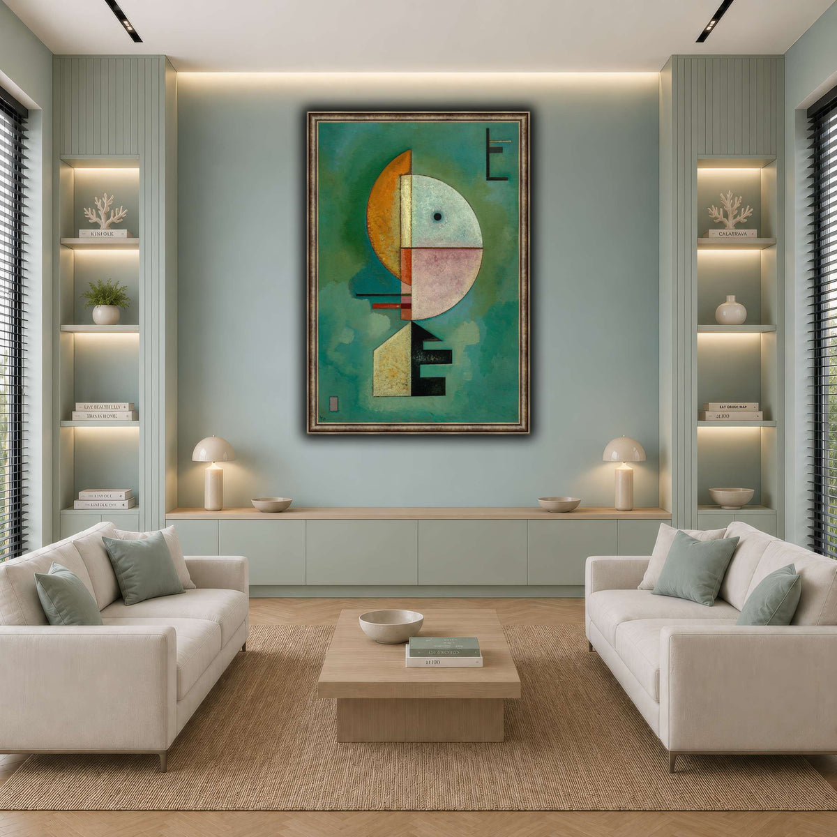 Upward_by_Vasily_Kandinsky,_1929 cool-living room