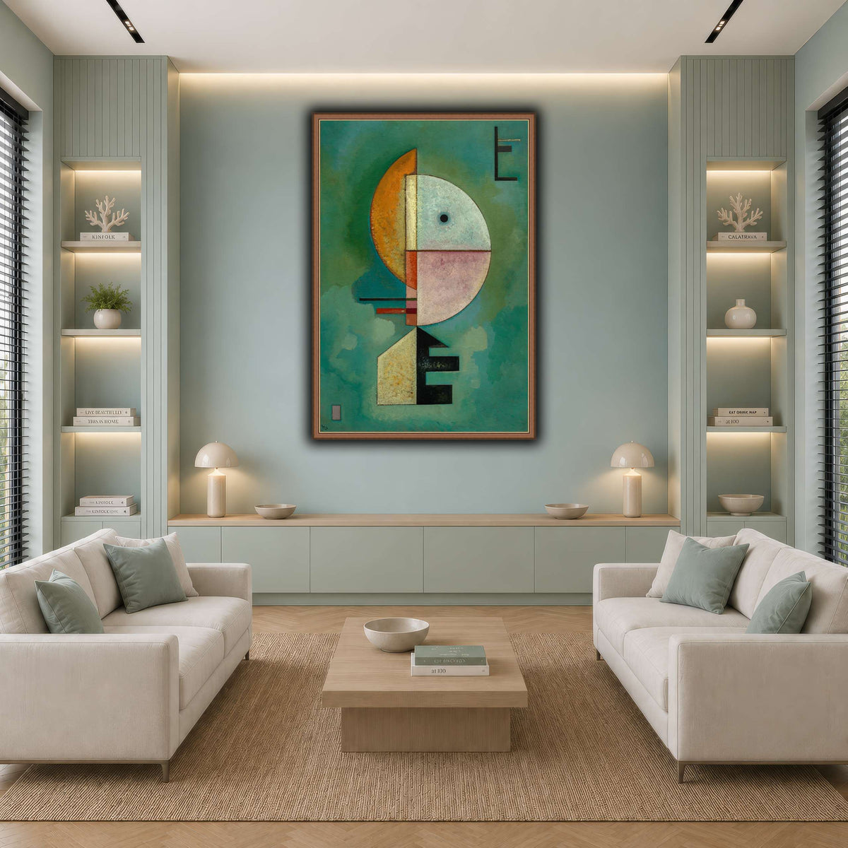 Upward_by_Vasily_Kandinsky,_1929 cool-living room