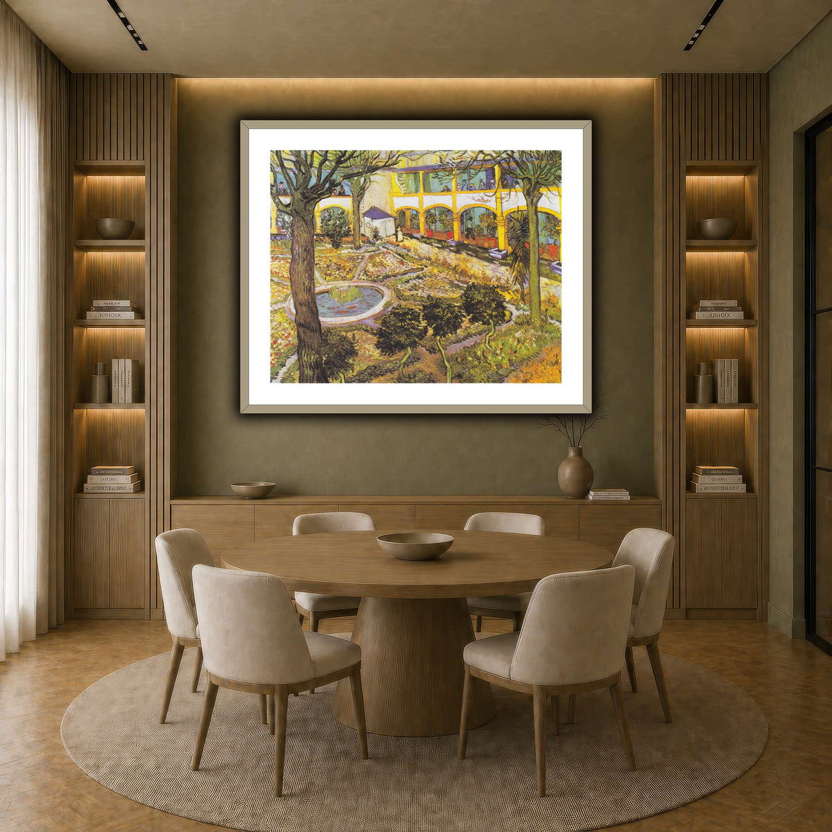 Van_Gogh_-_Garten_des_Hospitals earth-dining room