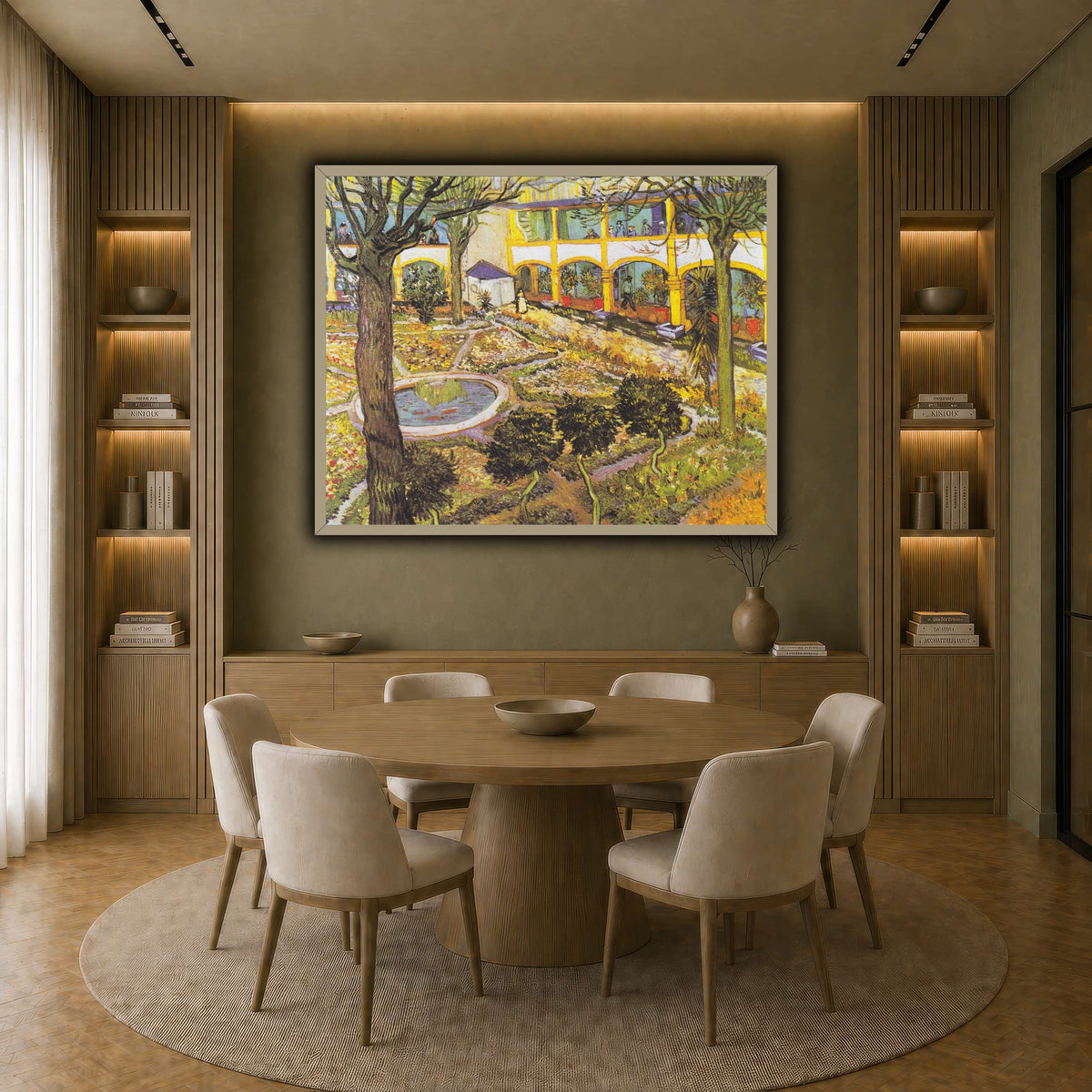 Van_Gogh_-_Garten_des_Hospitals earth-dining room