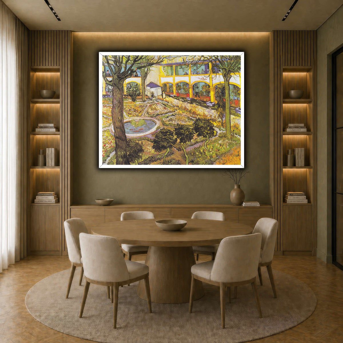 Van_Gogh_-_Garten_des_Hospitals earth-dining room