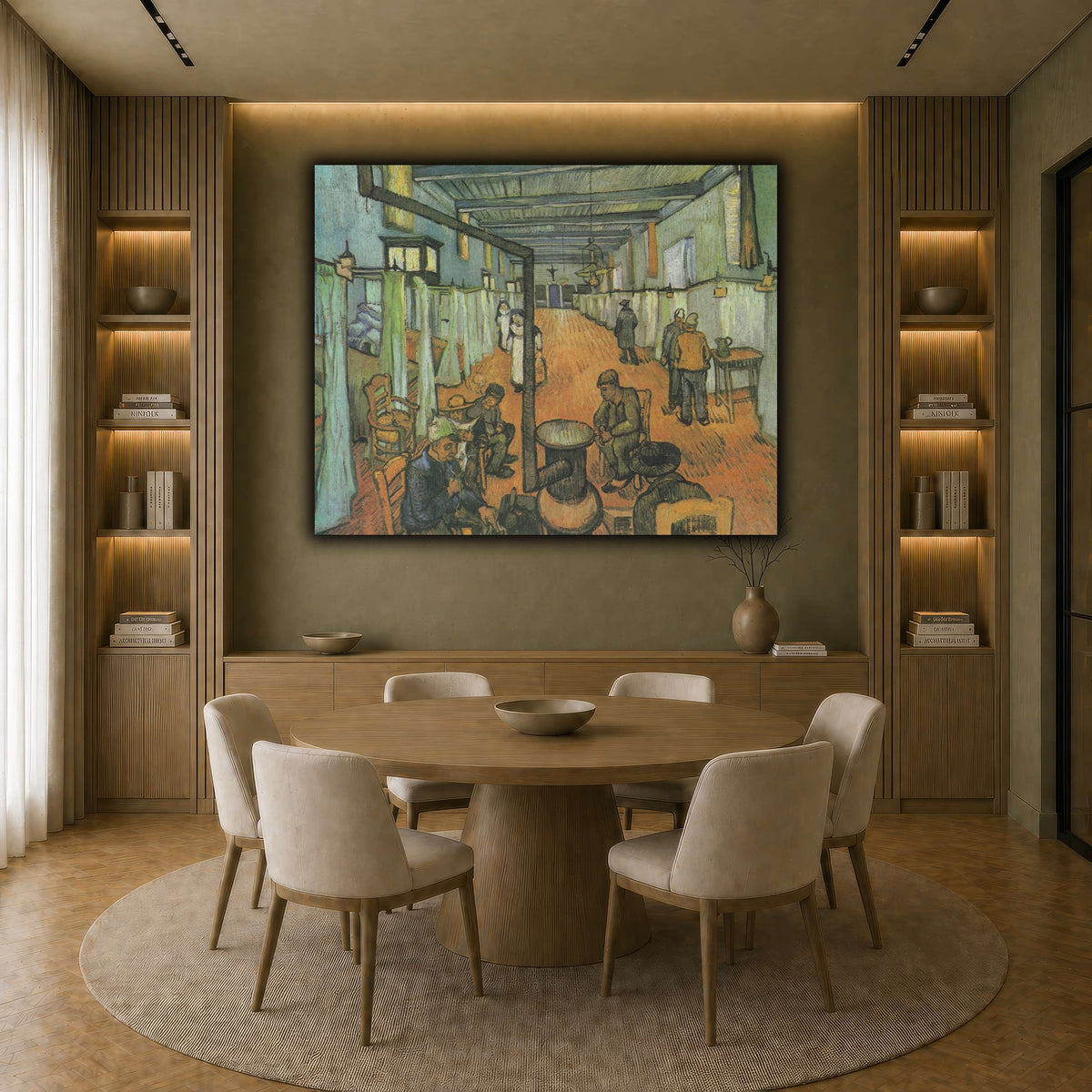 Van_Gogh_-_Schlafsaal_im_Hospital earth-dining room
