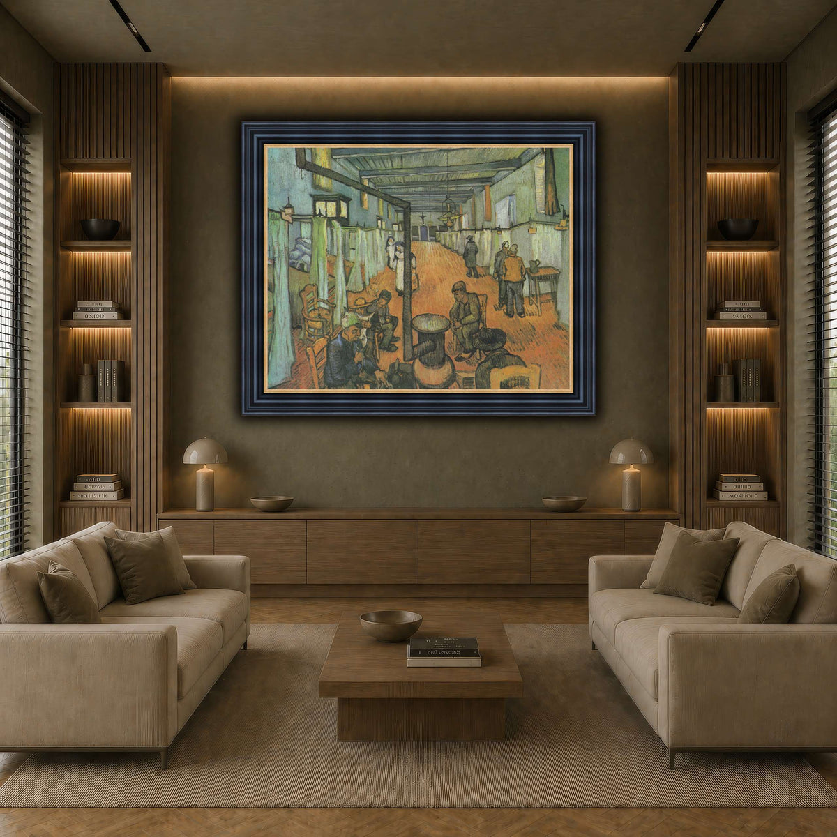 Van_Gogh_-_Schlafsaal_im_Hospital earth-living room