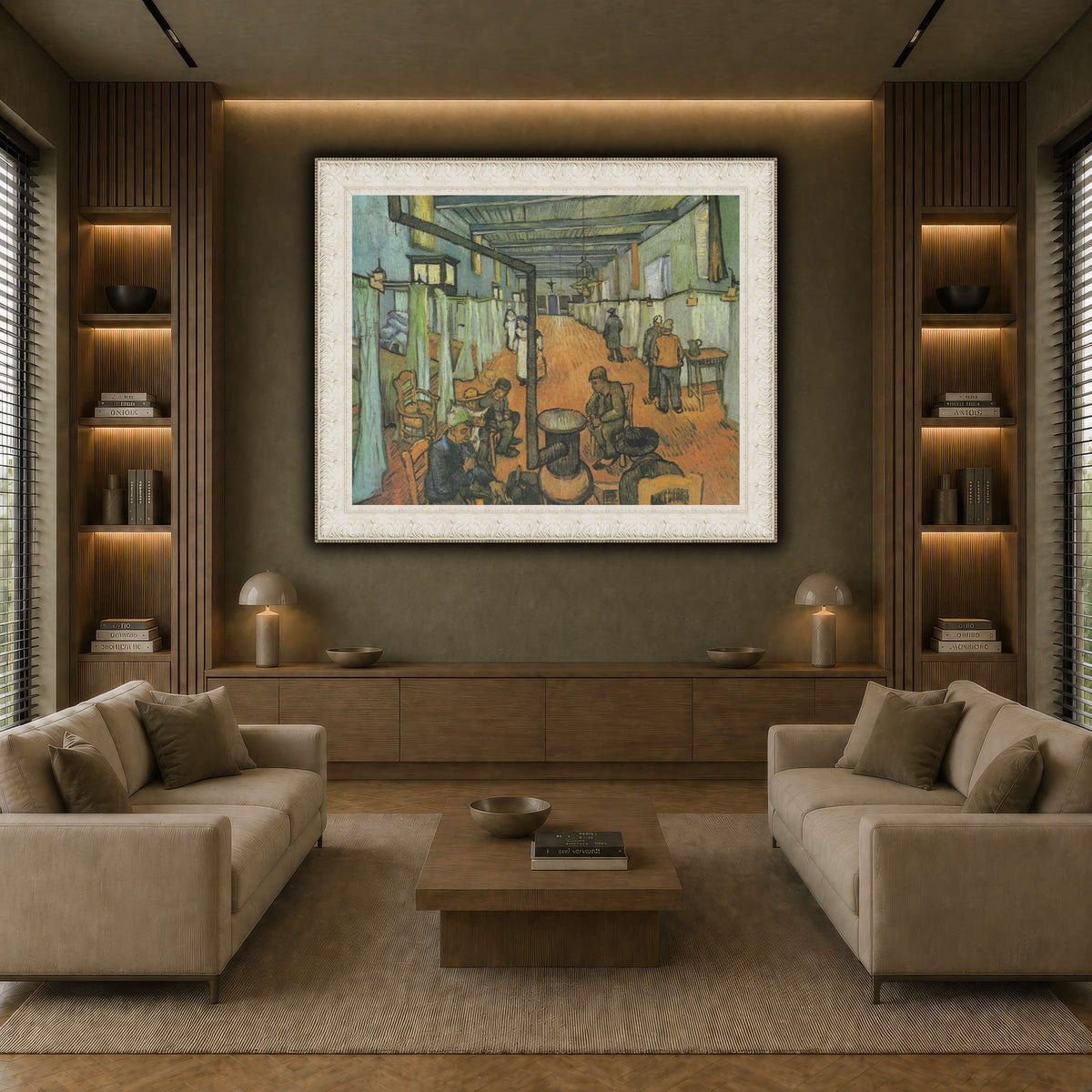 Van_Gogh_-_Schlafsaal_im_Hospital earth-living room