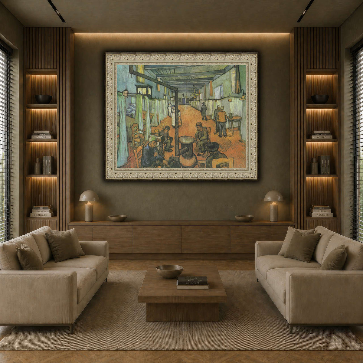 Van_Gogh_-_Schlafsaal_im_Hospital earth-living room