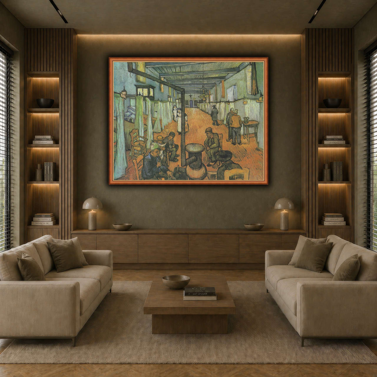 Van_Gogh_-_Schlafsaal_im_Hospital earth-living room