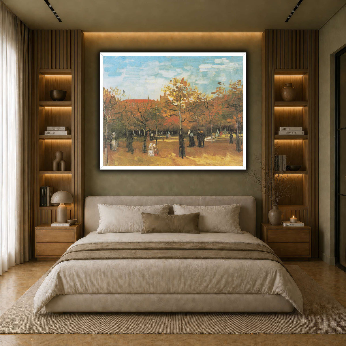 Van_Gogh_-_Spaziergänger_im_Bois_de_Boulogne1 earth-bedroom