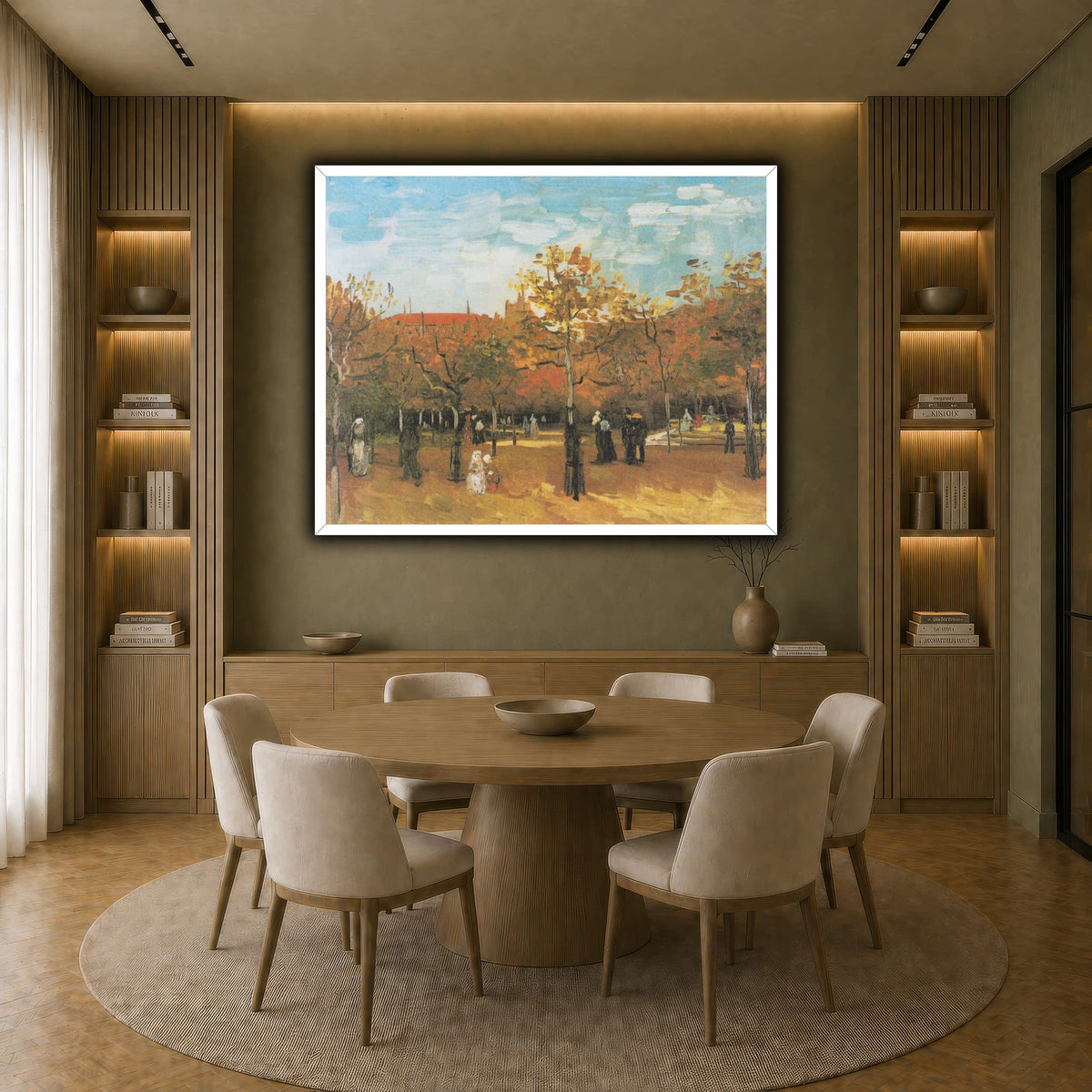 Van_Gogh_-_Spaziergänger_im_Bois_de_Boulogne1 earth-dining room