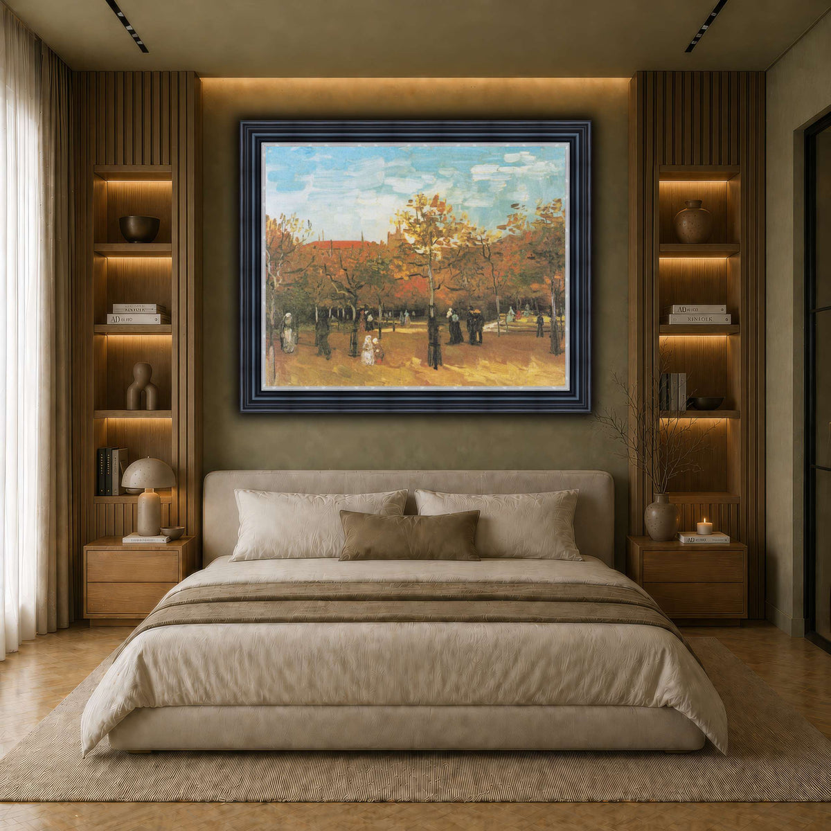 Van_Gogh_-_Spaziergänger_im_Bois_de_Boulogne1 earth-bedroom