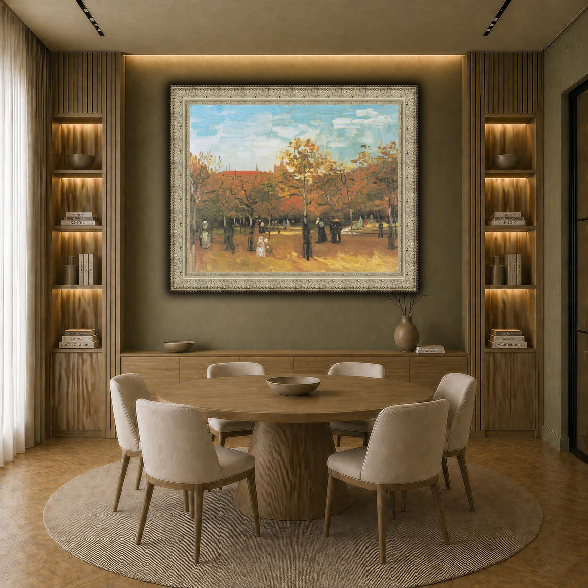 Van_Gogh_-_Spaziergänger_im_Bois_de_Boulogne1 earth-dining room