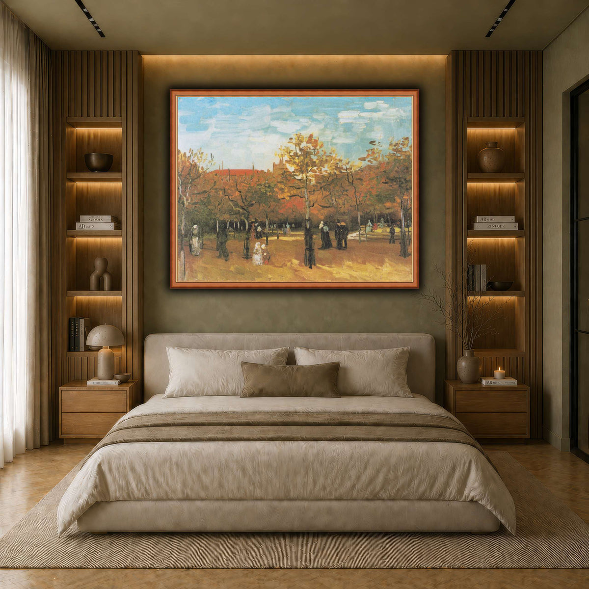 Van_Gogh_-_Spaziergänger_im_Bois_de_Boulogne1 earth-bedroom