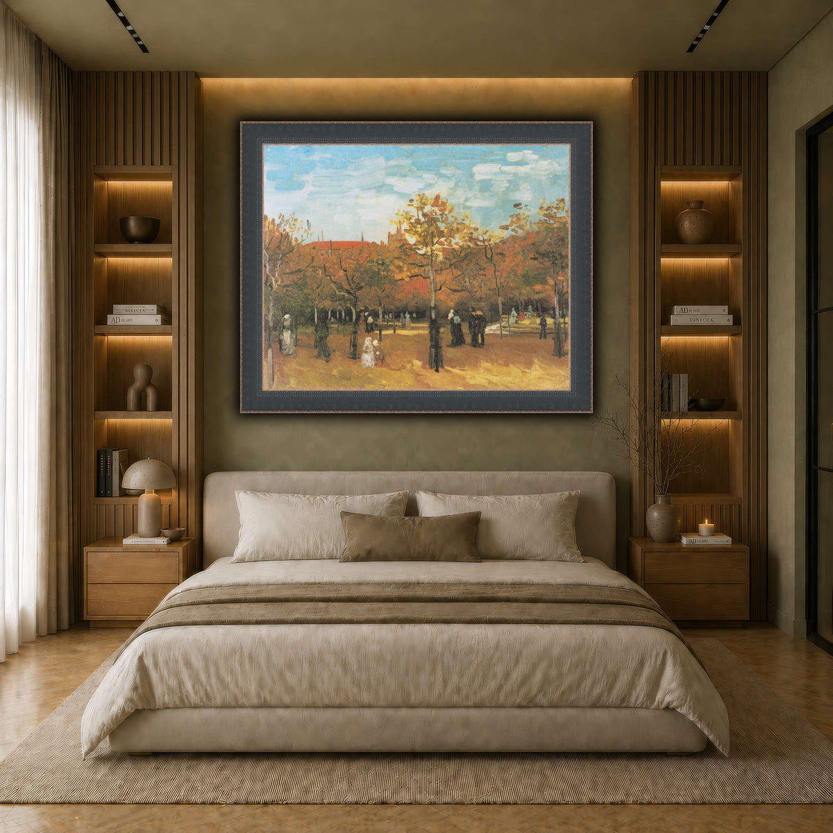 Van_Gogh_-_Spaziergänger_im_Bois_de_Boulogne1 earth-bedroom