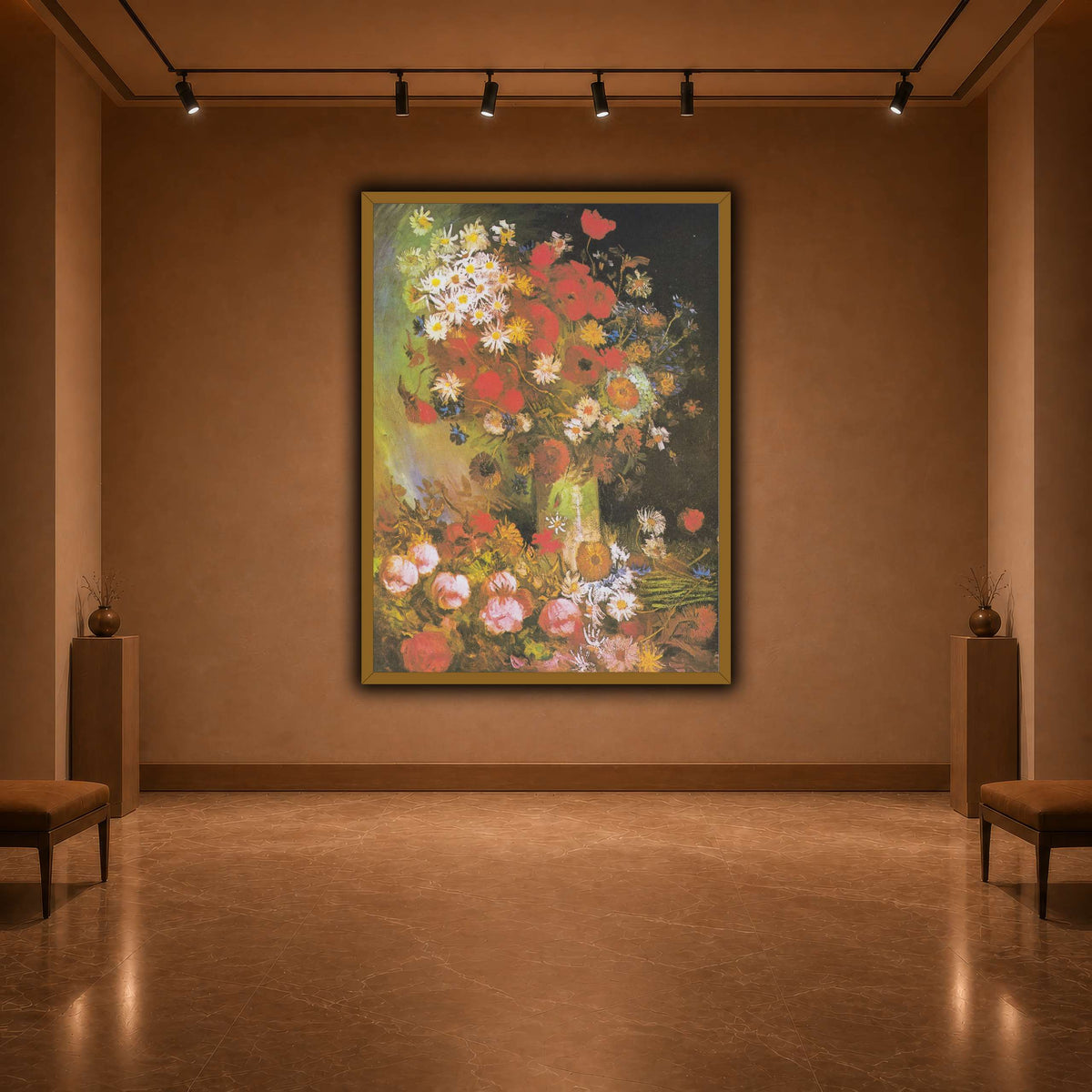 Van_Gogh_-_Vase_mit_Mohn-_und_Kornblumen,_Pfingstrosen_und_Chrysanthemen warm-agallery