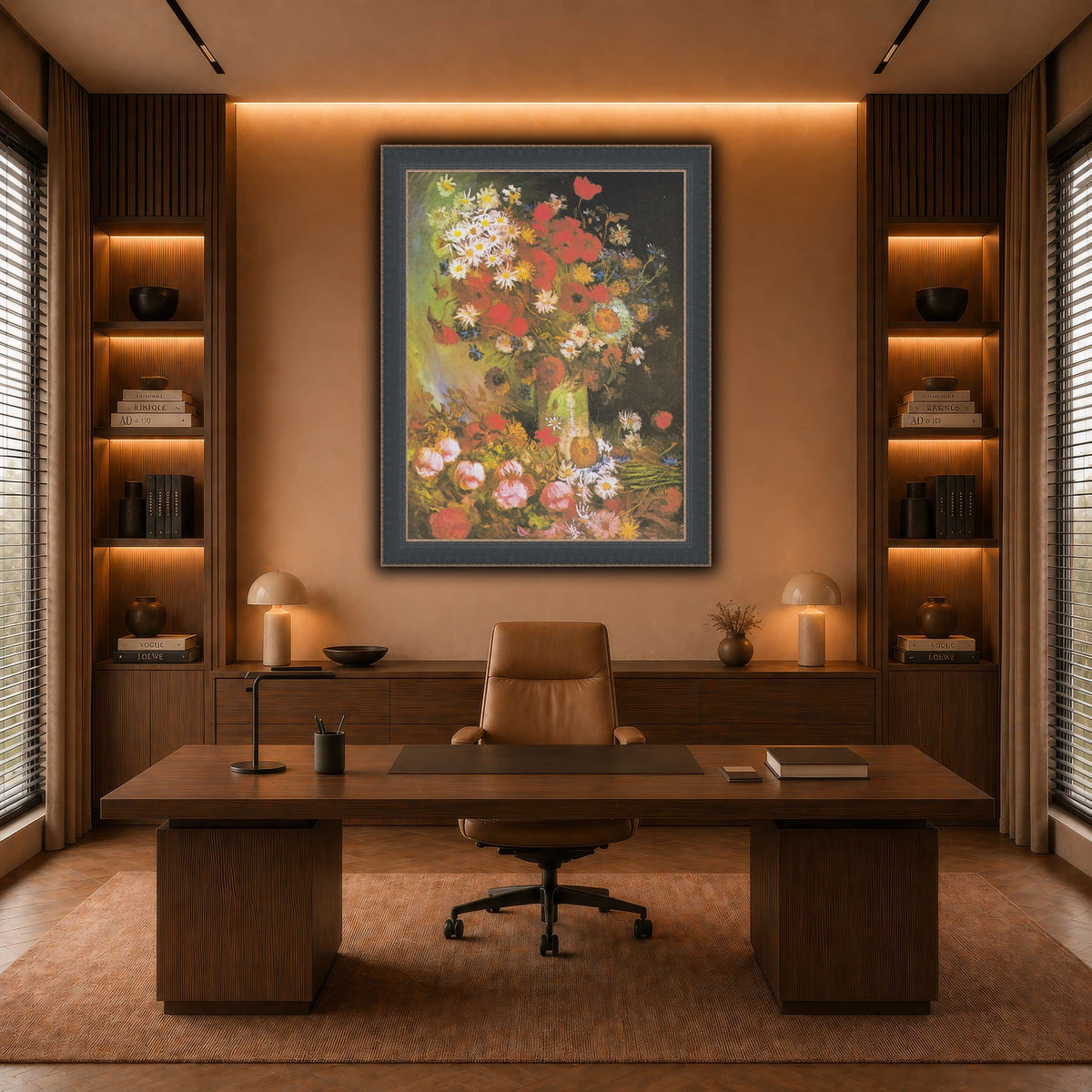 Van_Gogh_-_Vase_mit_Mohn-_und_Kornblumen,_Pfingstrosen_und_Chrysanthemen warm-office