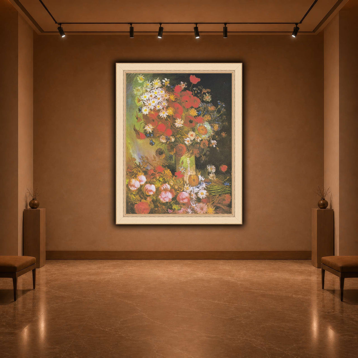 Van_Gogh_-_Vase_mit_Mohn-_und_Kornblumen,_Pfingstrosen_und_Chrysanthemen warm-agallery